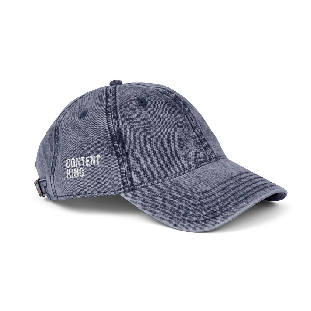 Copy of Content Queen | Vintage Embroidered Baseball Cap