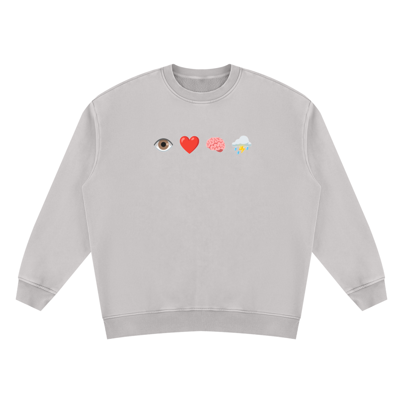 I Love Brainstorming | Unisex Vintage Wash Fleece Sweatshirt