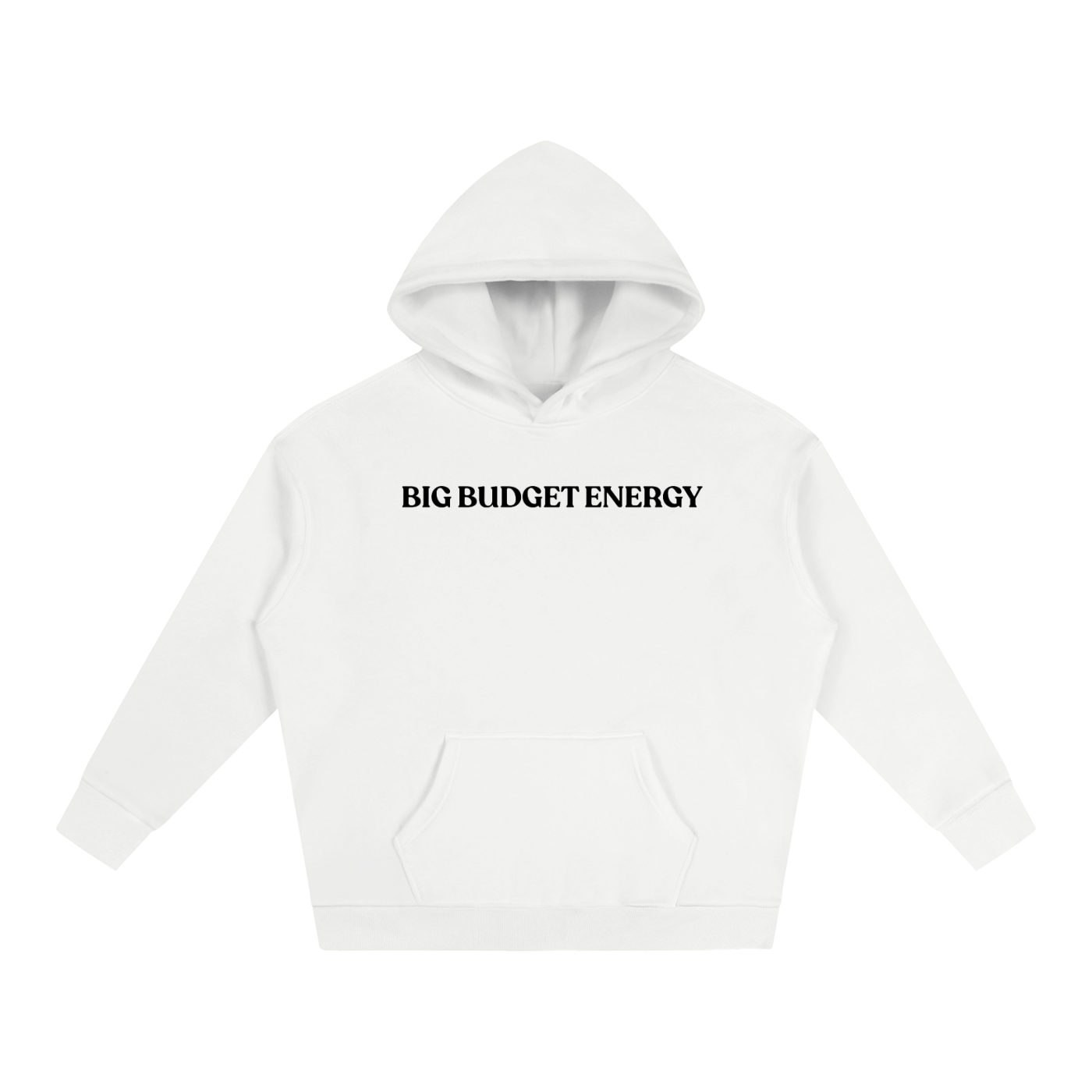 Big Budget Energy | Oversize Fleeced Hoodie
