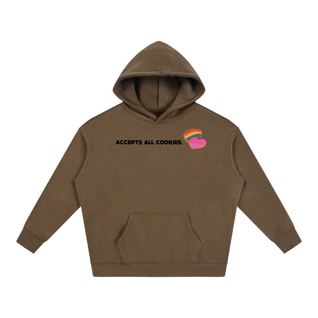 Accepts All Cookies | Oversize Fleeced Hoodie