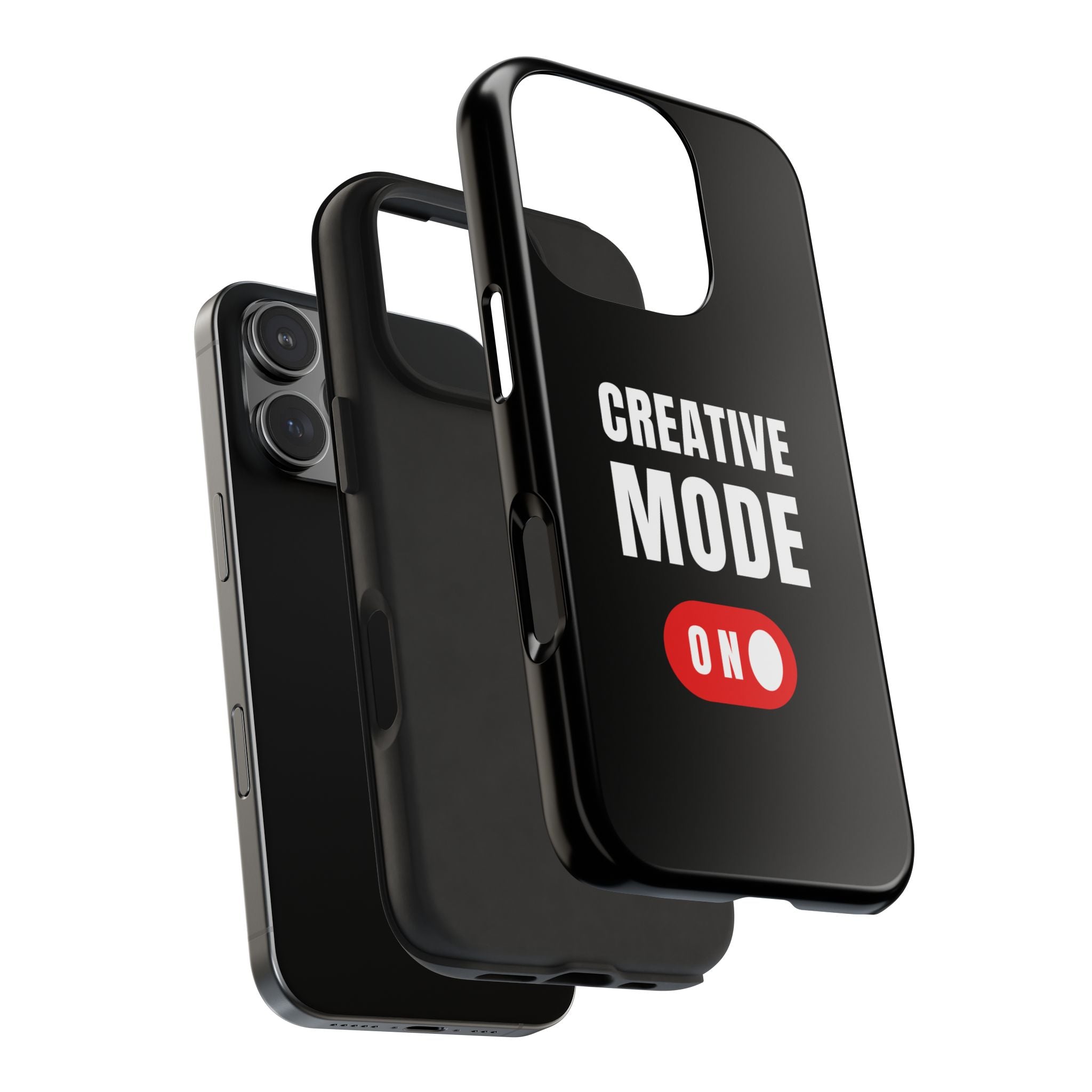 Tough Phone Case — "Creative Mode On" Protective Phone Cover