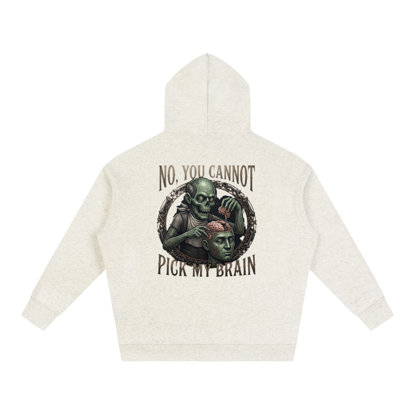 You Cannot Pick My Brain | Oversize Fleeced Hoodie