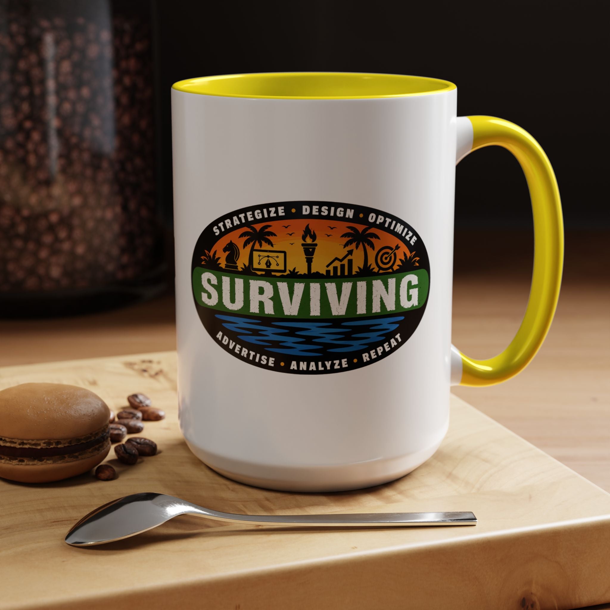 Surviving in Marketing | Coffee Mug