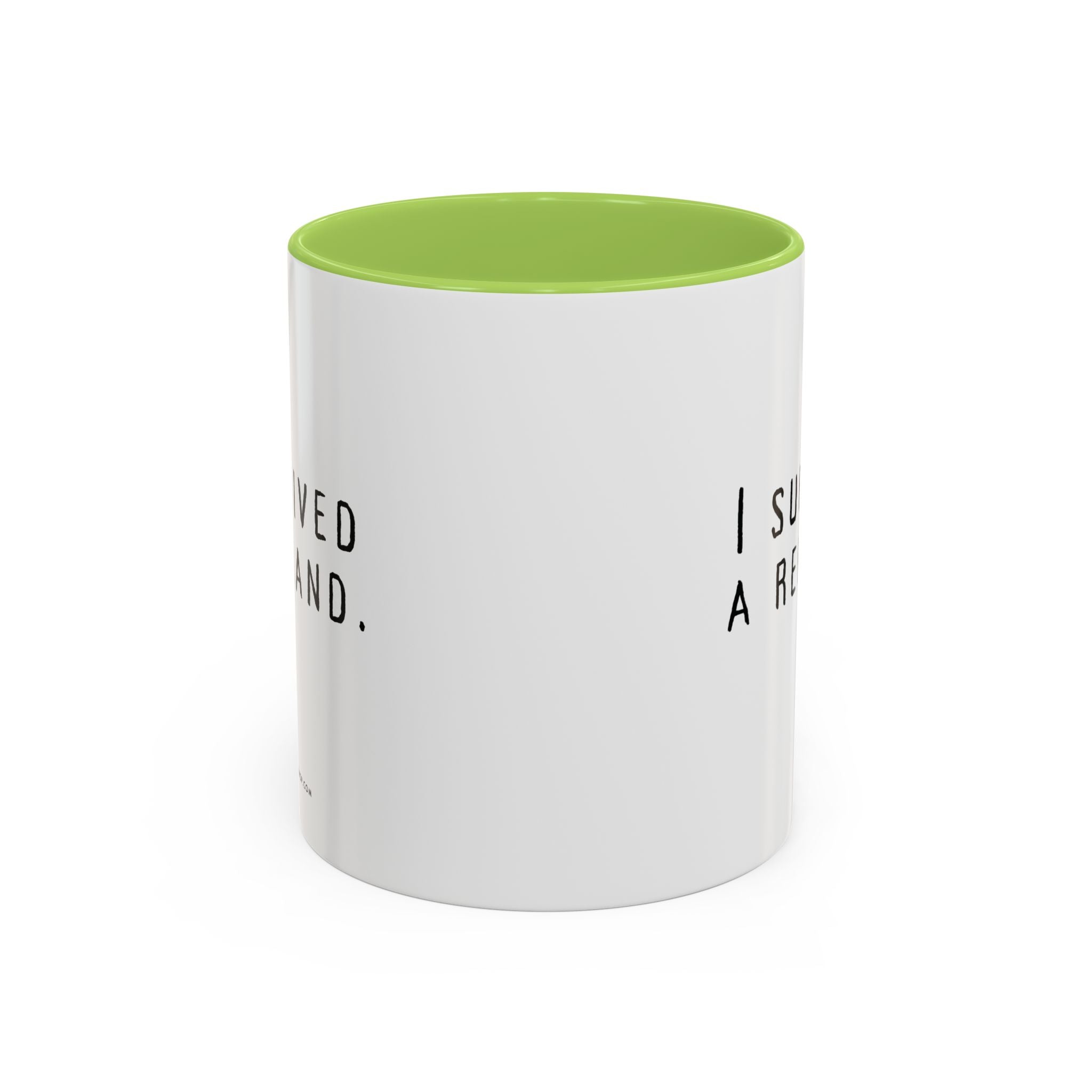 I Survived A Rebrand | Accent Coffee Mug (11, 15oz)