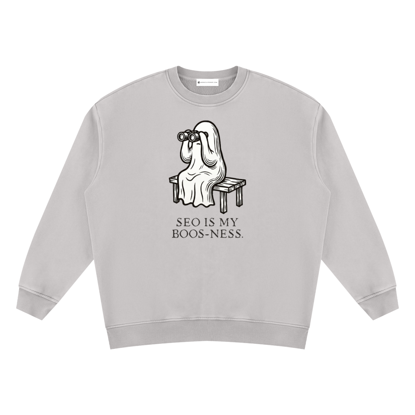 SEO is My Boos-ness | Unisex Vintage Wash Fleece Sweatshirt