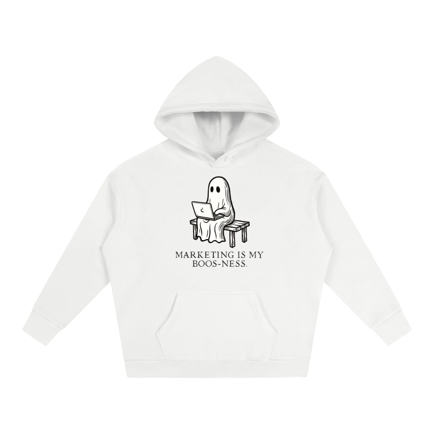 Social Media is My Boos-ness | Oversize Fleeced Hoodie