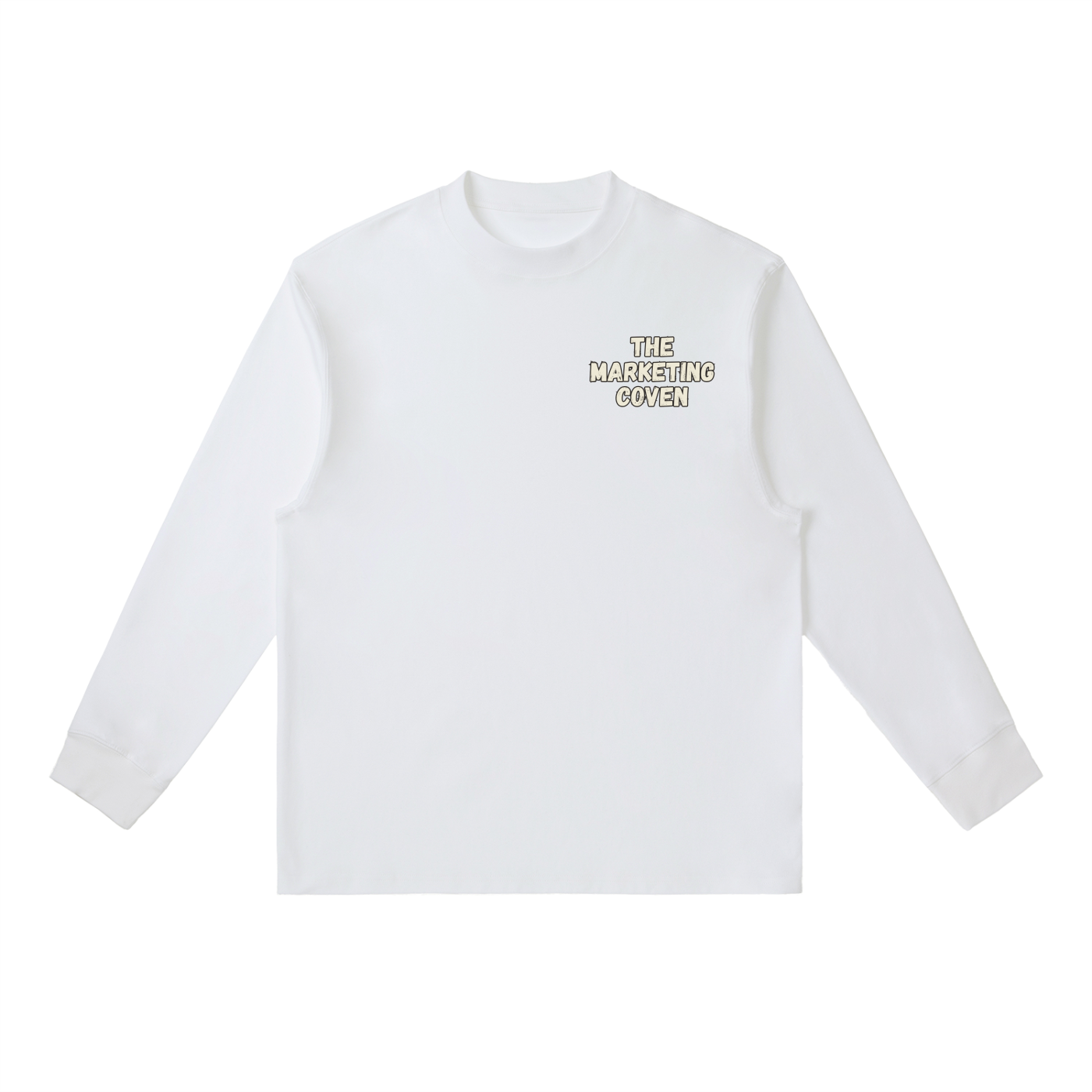 The Marketing Coven | Essential Crewneck Long-Sleeve T-Shirt