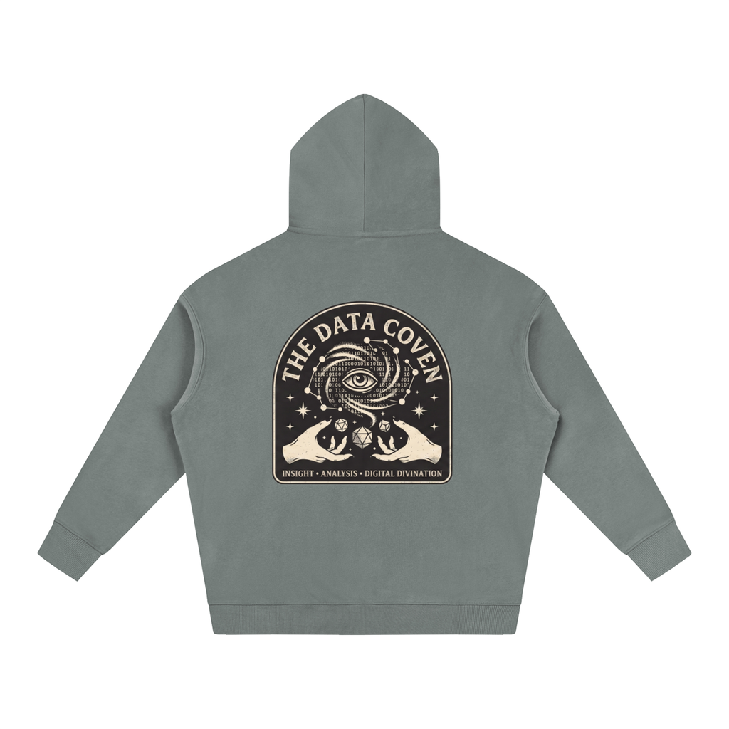 The Data Coven | Oversized Fleeced Hoodie
