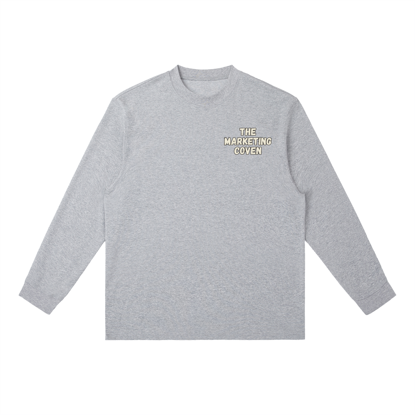 The Marketing Coven | Essential Crewneck Long-Sleeve T-Shirt