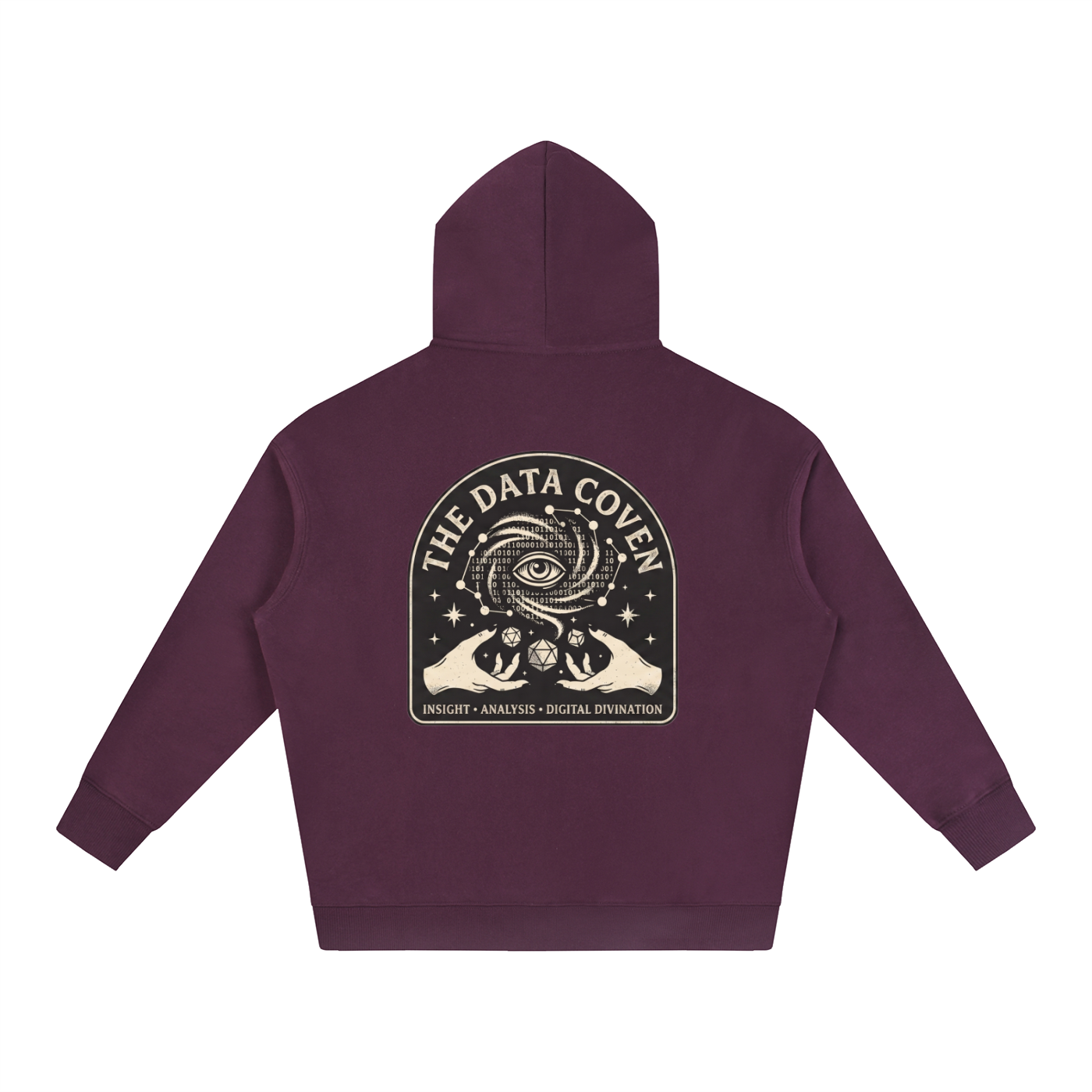 The Data Coven | Oversized Fleeced Hoodie