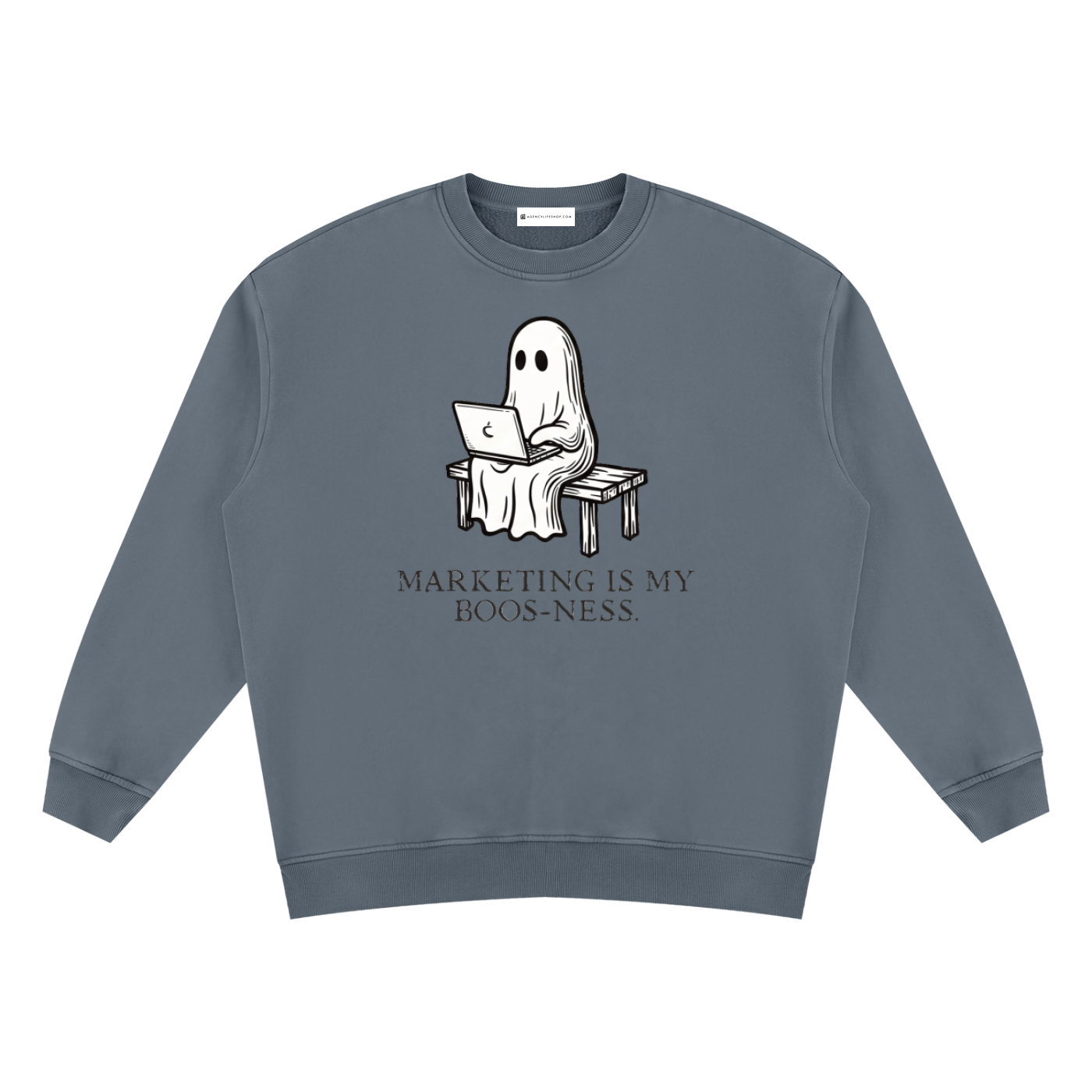 Marketing is My Boos-ness | Unisex Vintage Wash Fleece Sweatshirt