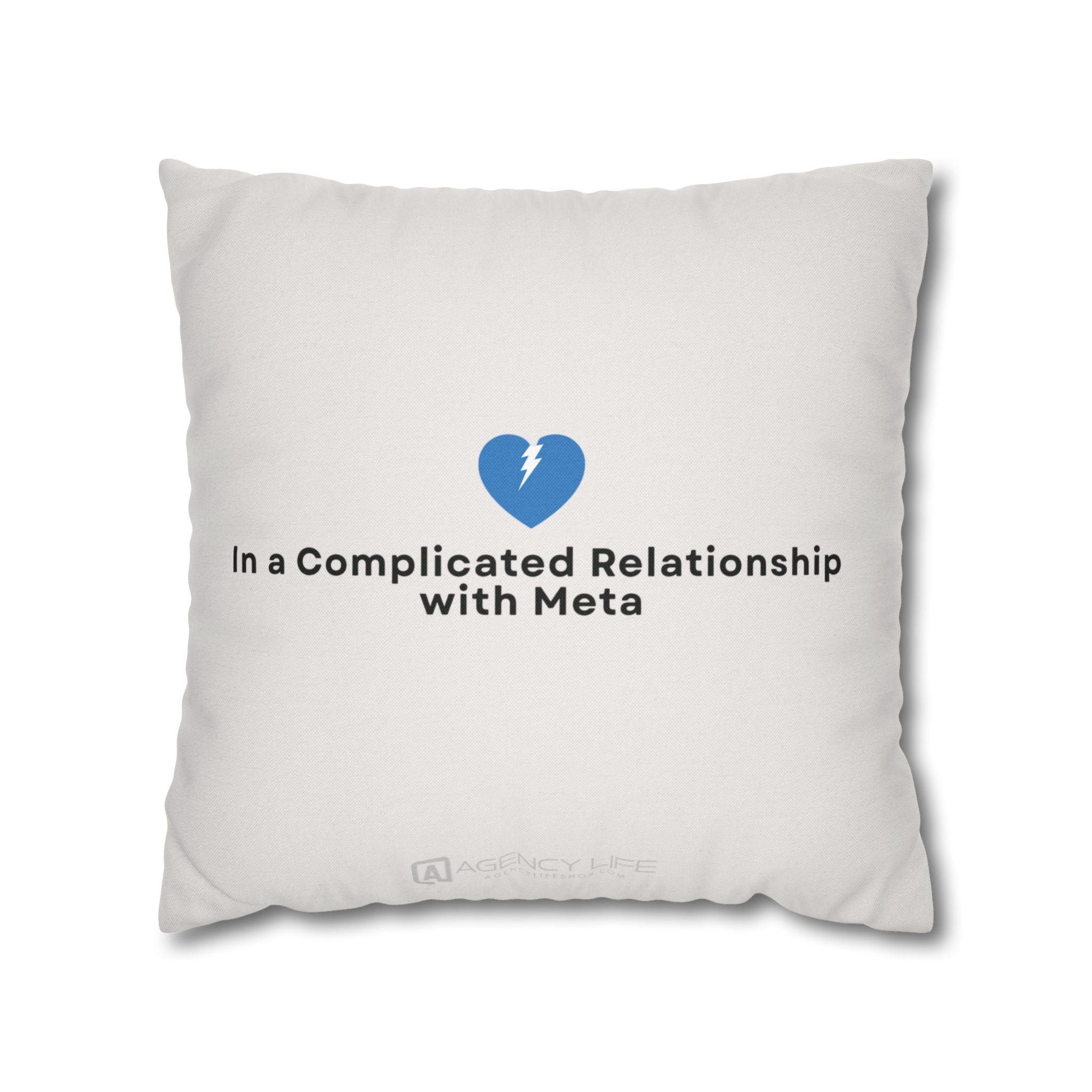 Complicated Relationship | Polyester Square Pillowcase
