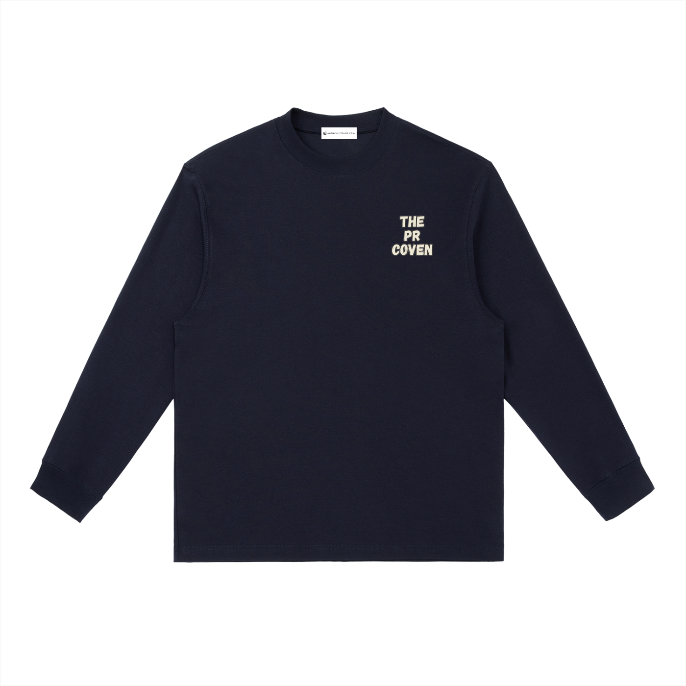 The PR Coven | Essential Crewneck Long-Sleeve T-Shirt