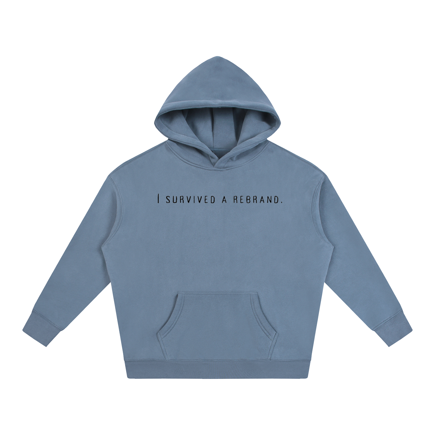 I Survived A Rebrand | Oversize Fleeced Hoodie