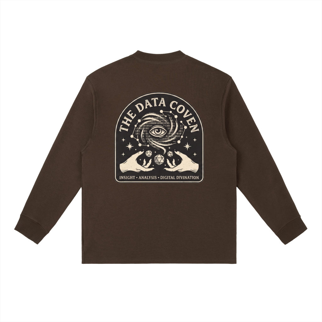 The Data Coven | Essential Crewneck Long-Sleeve T-Shirt