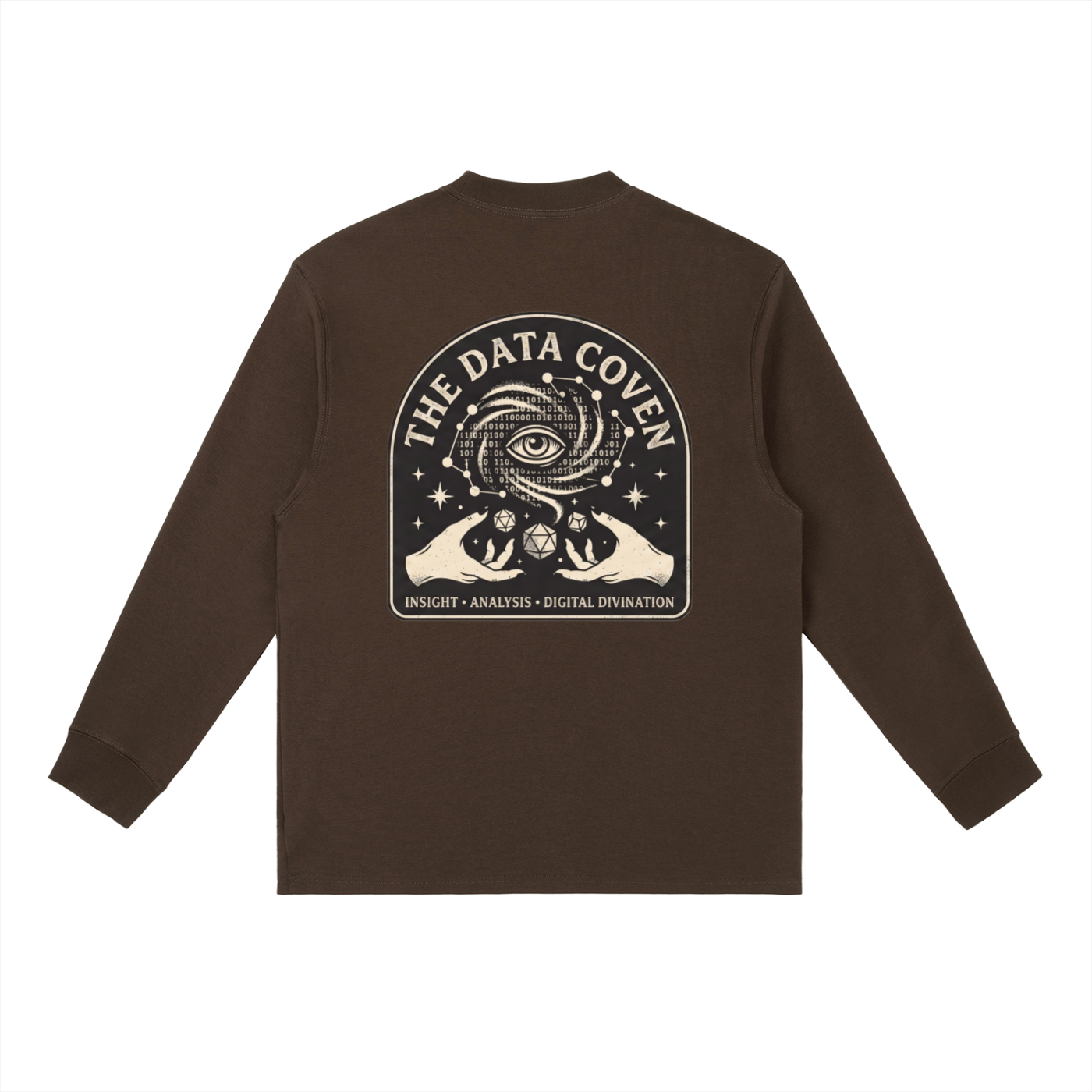 The Data Coven | Essential Crewneck Long-Sleeve T-Shirt