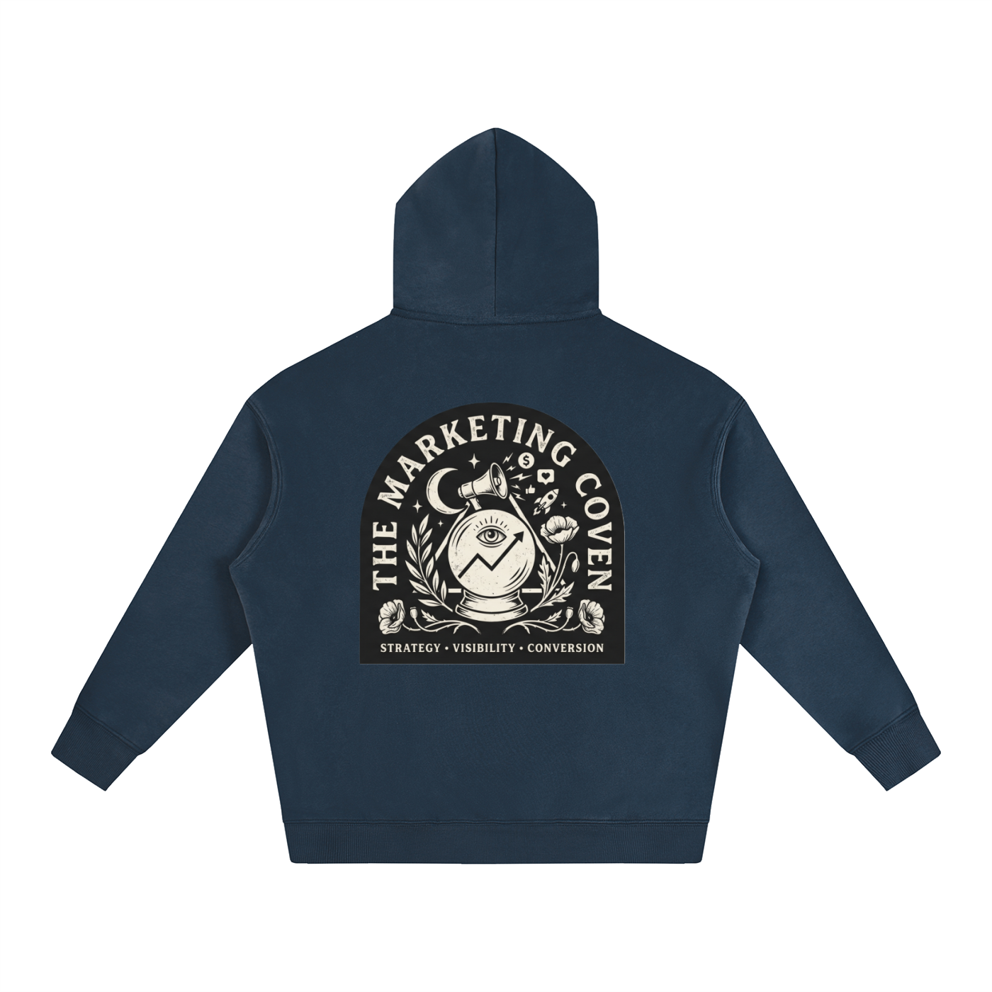 The Marketing Coven | Oversized Fleeced Hoodie