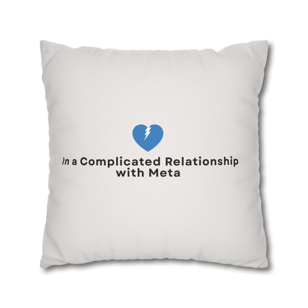 Complicated Relationship | Polyester Square Pillowcase