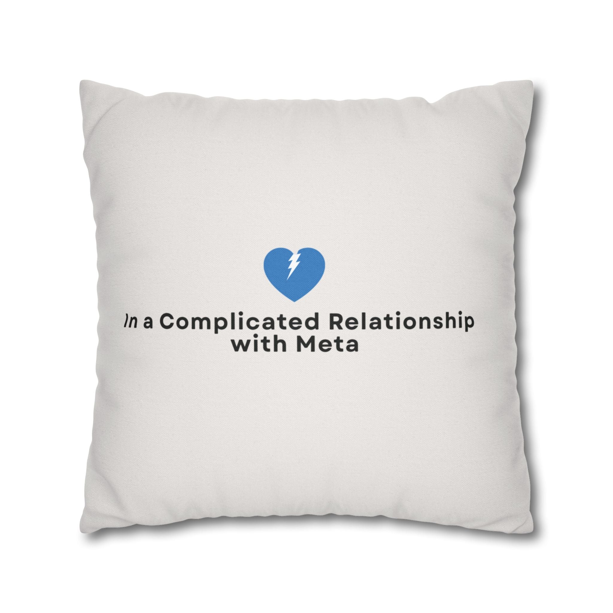 Complicated Relationship | Polyester Square Pillowcase