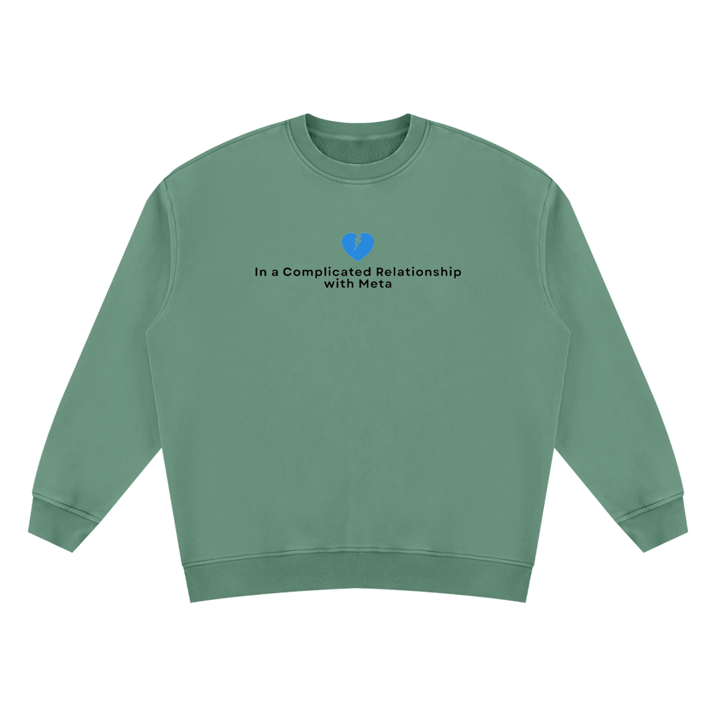 Complicated Relationship | Unisex Vintage Wash Fleece Sweatshirt