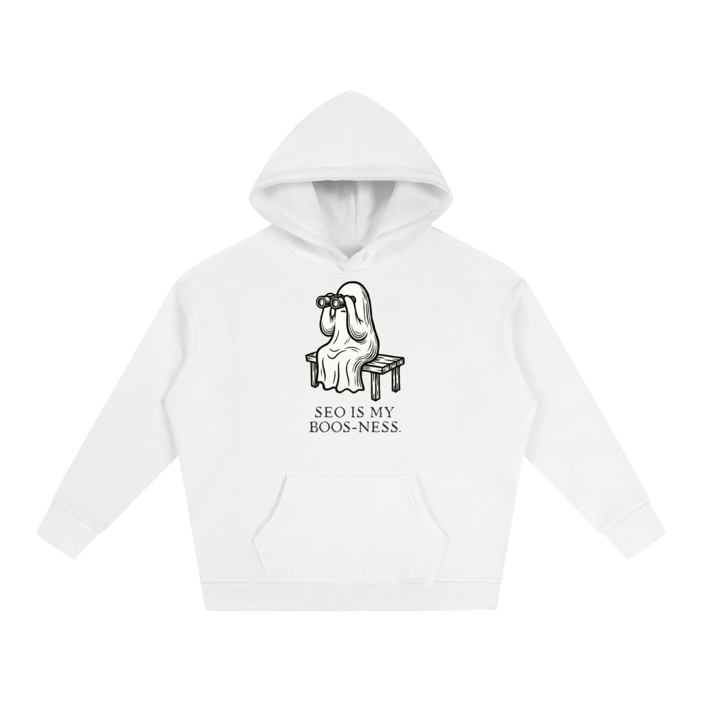 SEO is My Boos-ness | Oversize Fleeced Hoodie