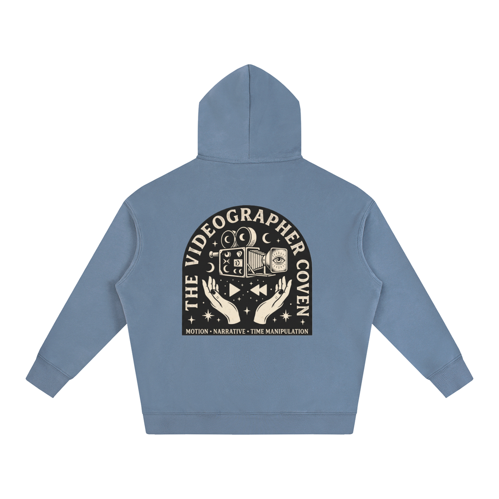 The Videographer Coven | Oversized Fleeced Hoodie