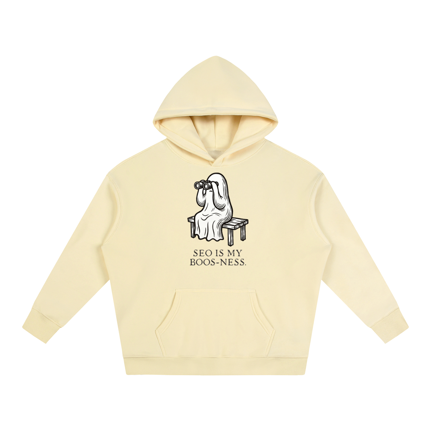 SEO is My Boos-ness | Oversize Fleeced Hoodie