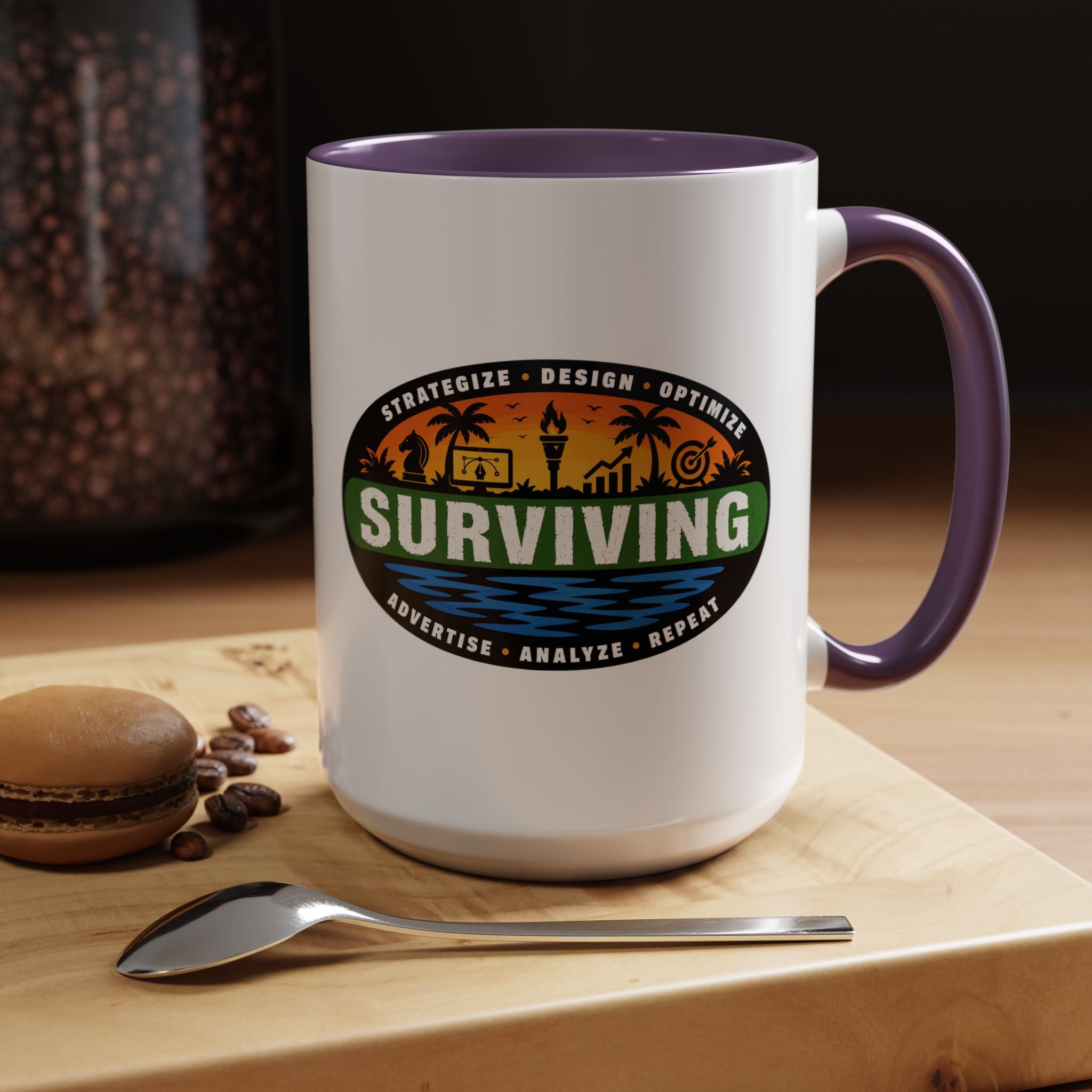 Surviving in Marketing | Coffee Mug