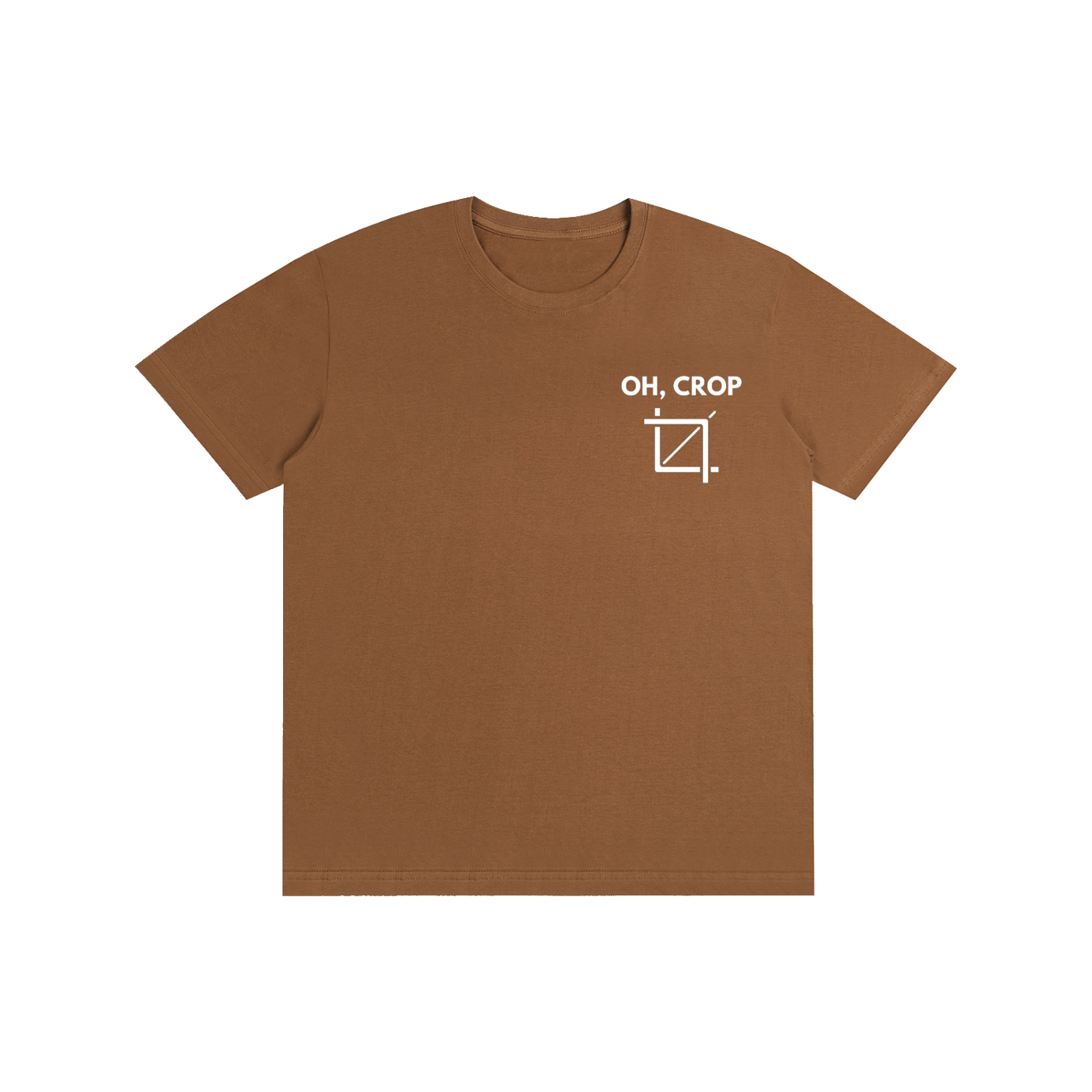 Oh, Crop | Pure Cotton Unisex T-Shirt