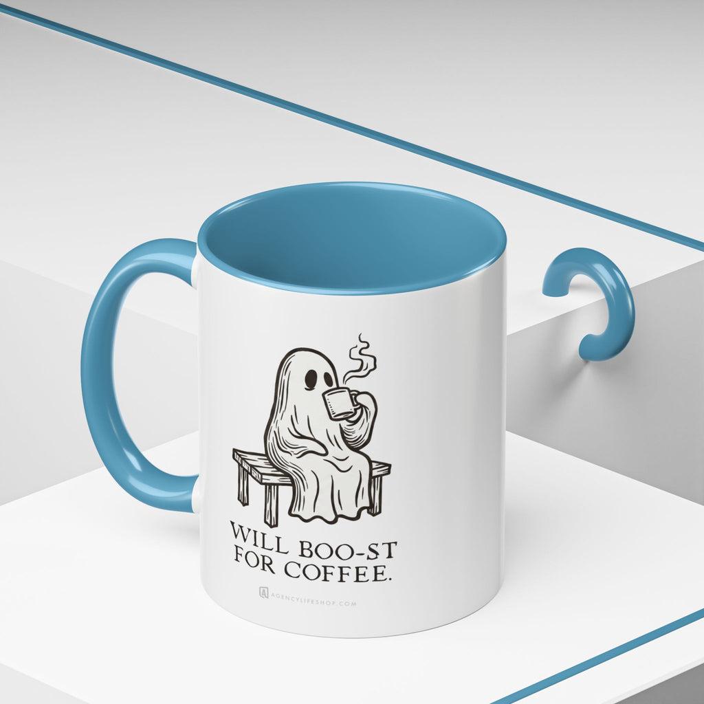 Will Boo-st for Coffee | Accent Mug (11/15oz)