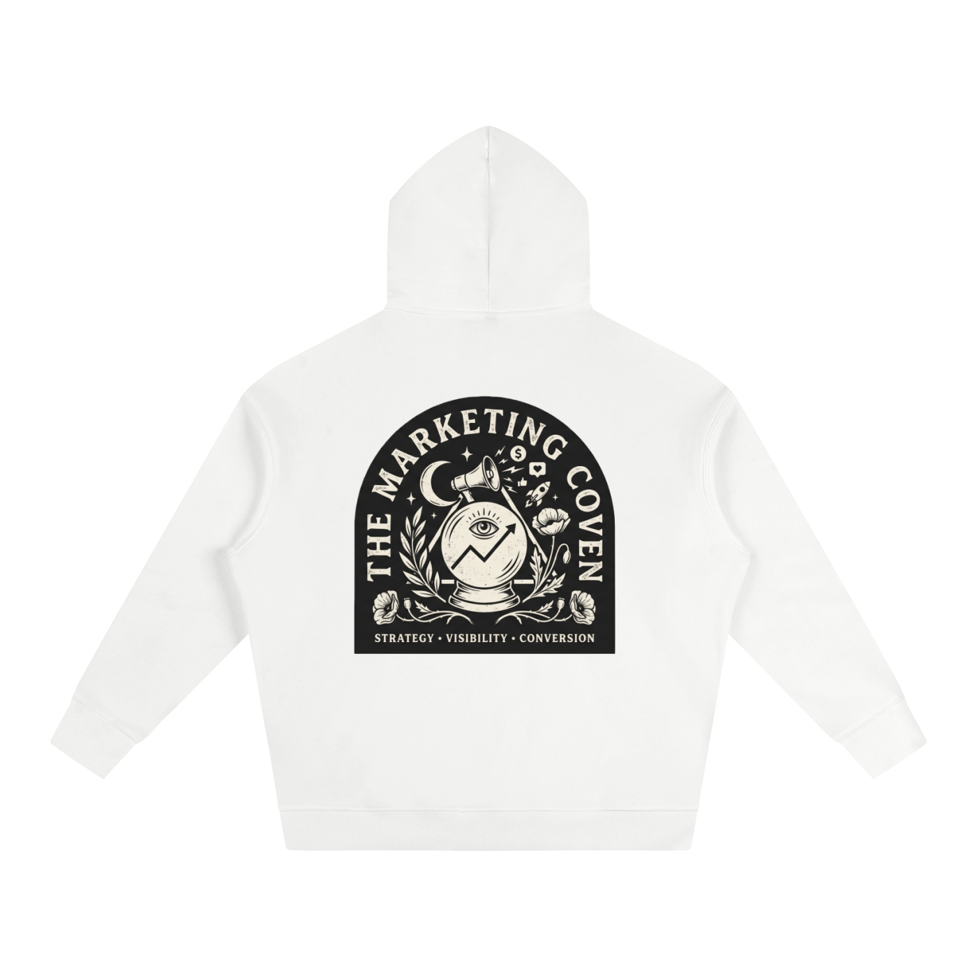 The Marketing Coven | Oversized Fleeced Hoodie