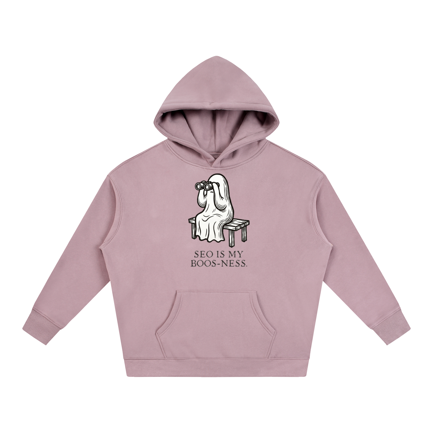 SEO is My Boos-ness | Oversize Fleeced Hoodie
