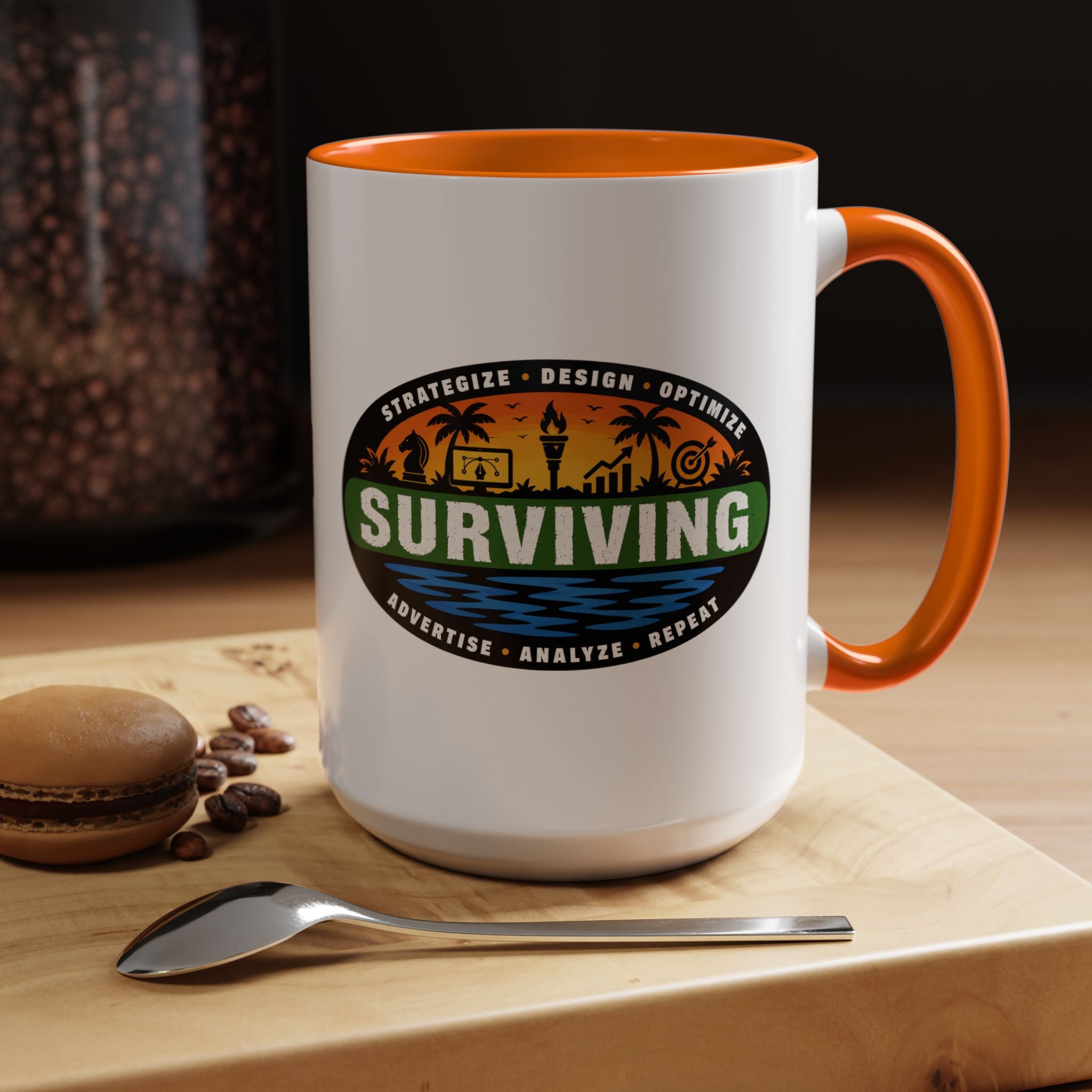 Surviving in Marketing | Coffee Mug