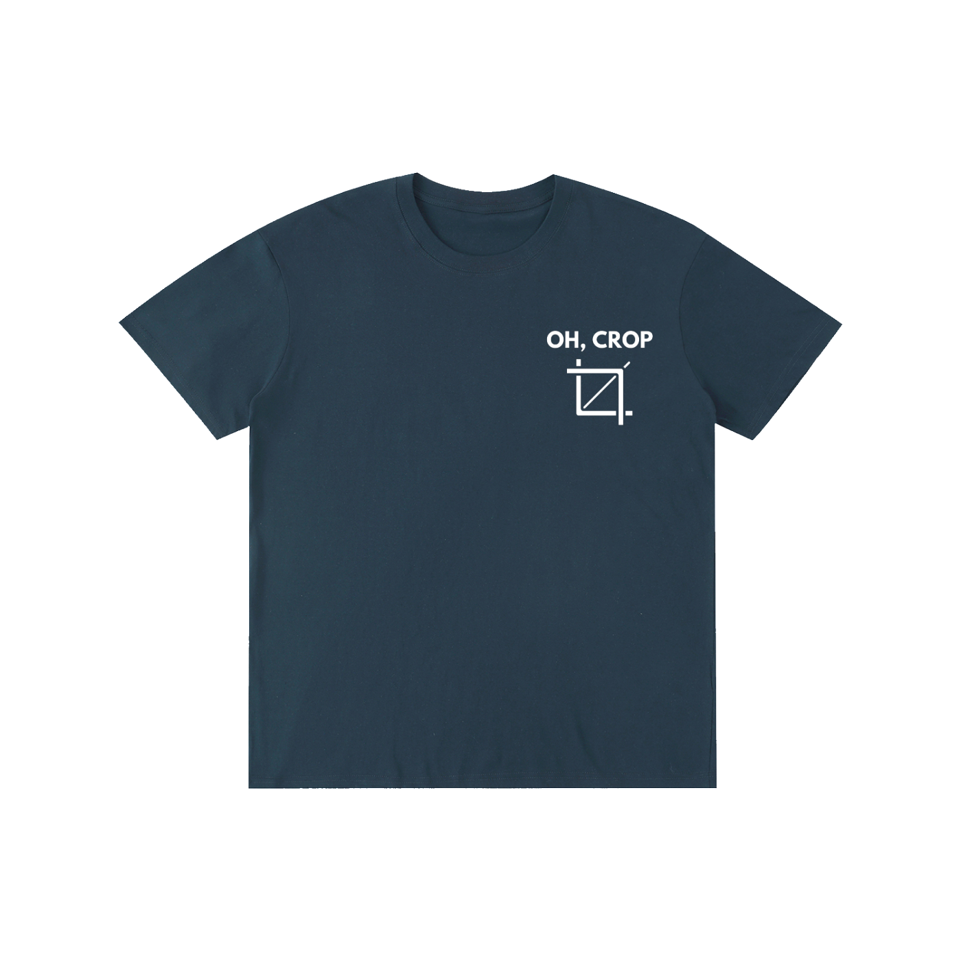 Oh, Crop | Pure Cotton Unisex T-Shirt