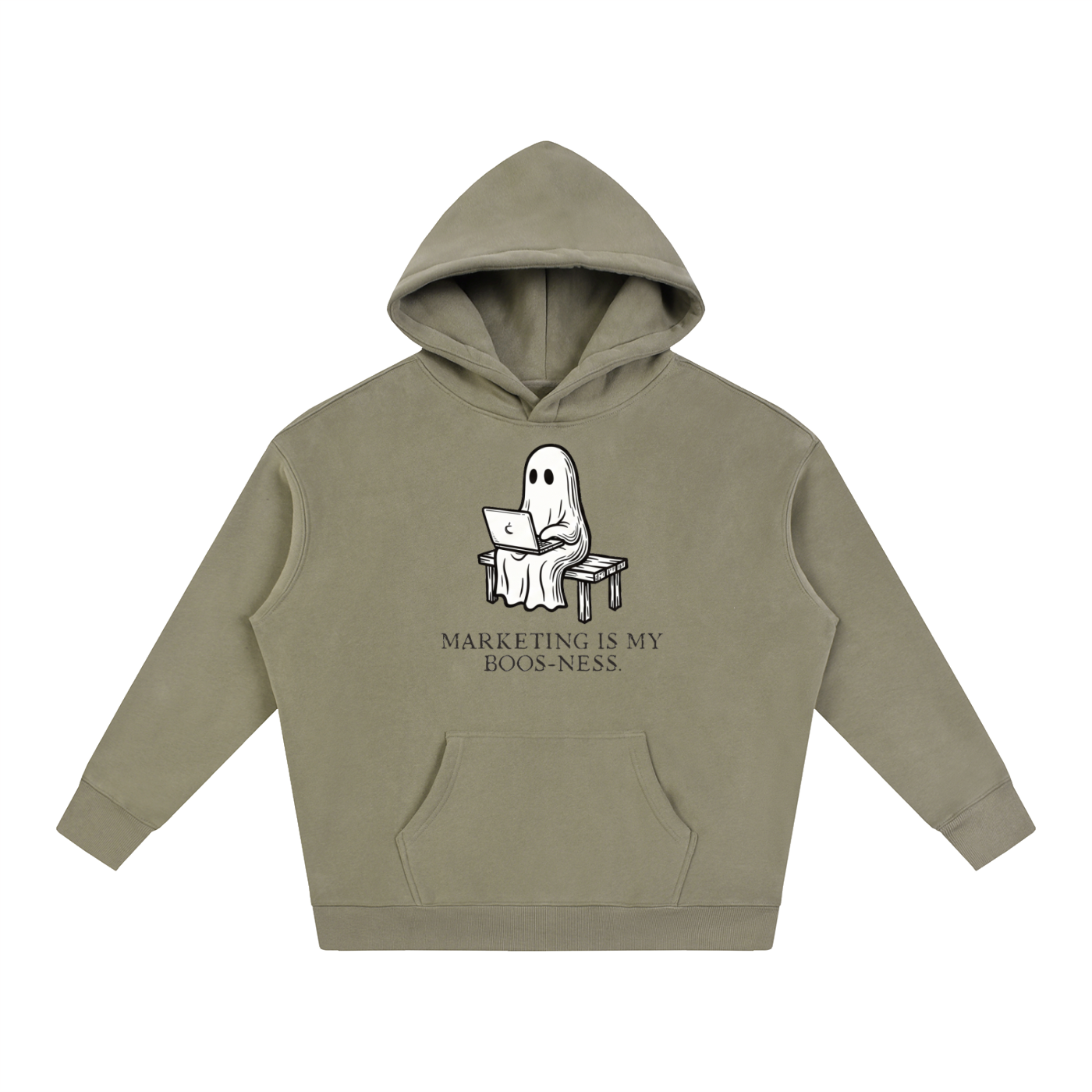 Social Media is My Boos-ness | Oversize Fleeced Hoodie