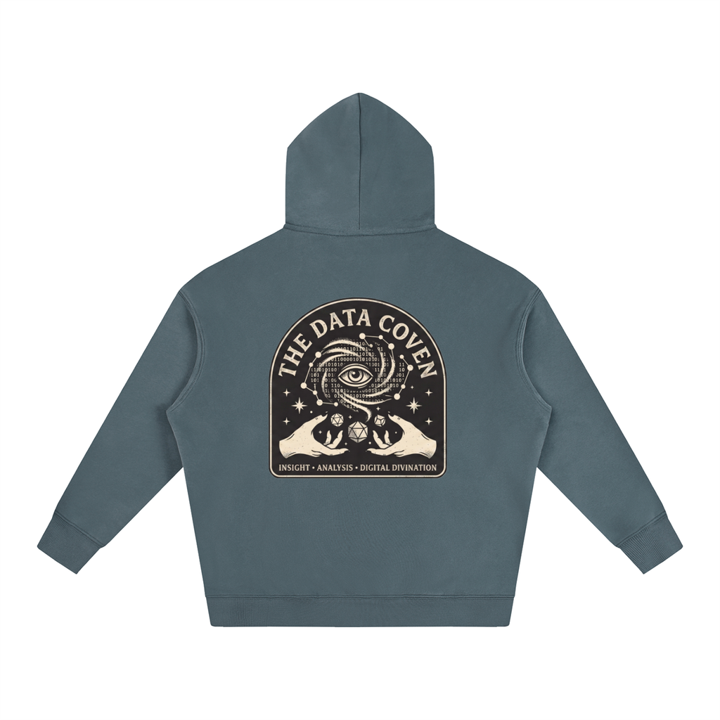The Data Coven | Oversized Fleeced Hoodie