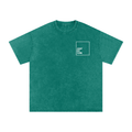 Just My Type | Snow Washed Oversized Cotton T-Shirt