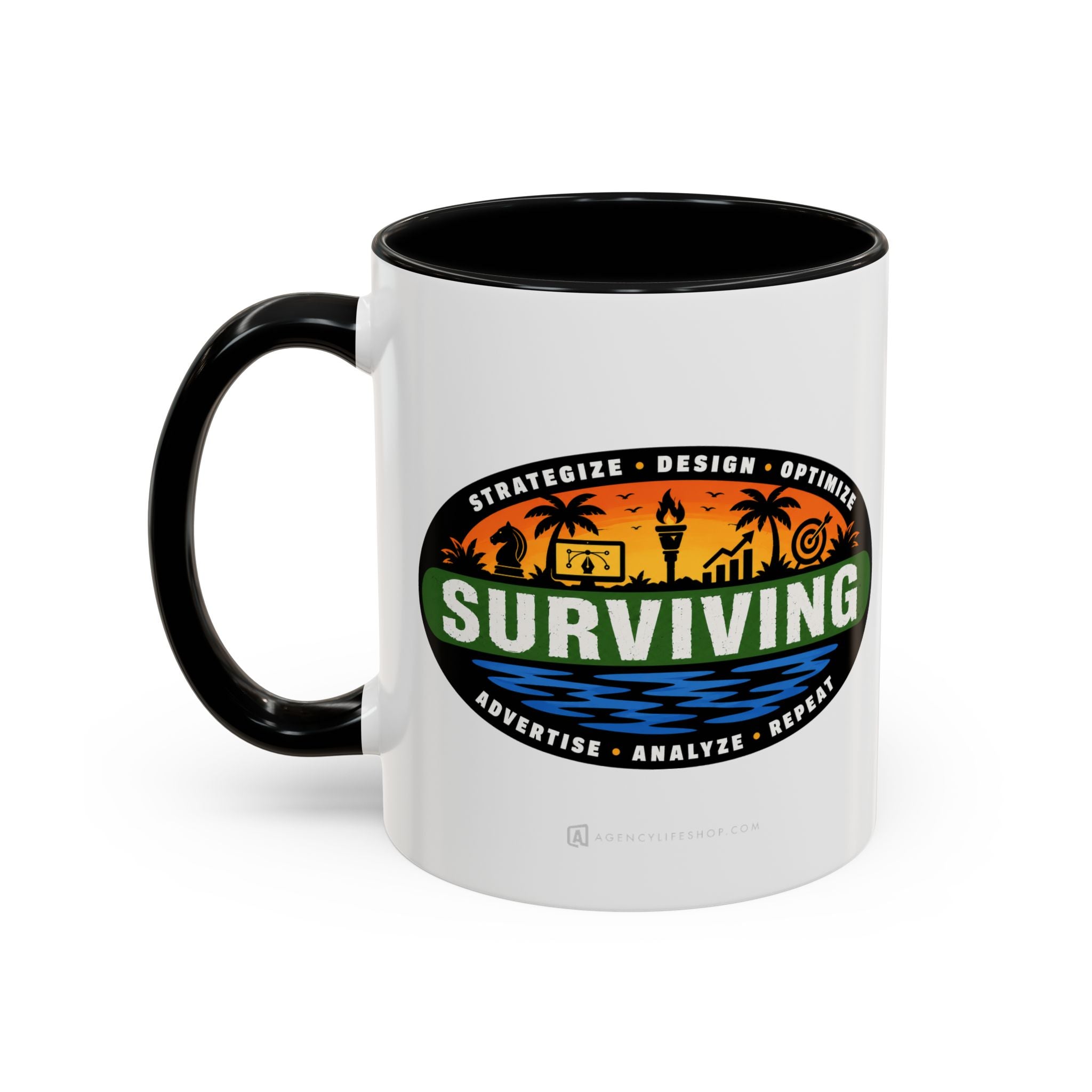 Surviving in Marketing | Coffee Mug