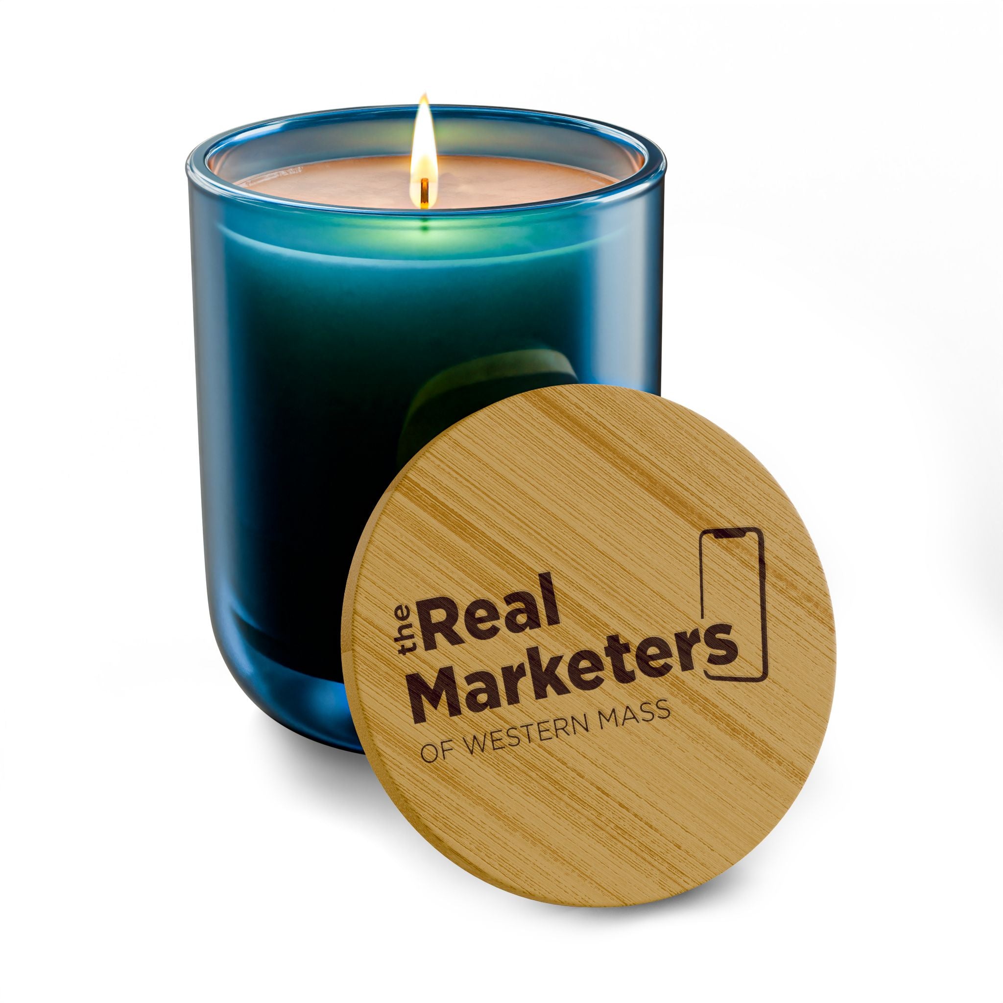 Real Marketers of Western Massachusetts | Engraved 14oz Scented Soy Candle