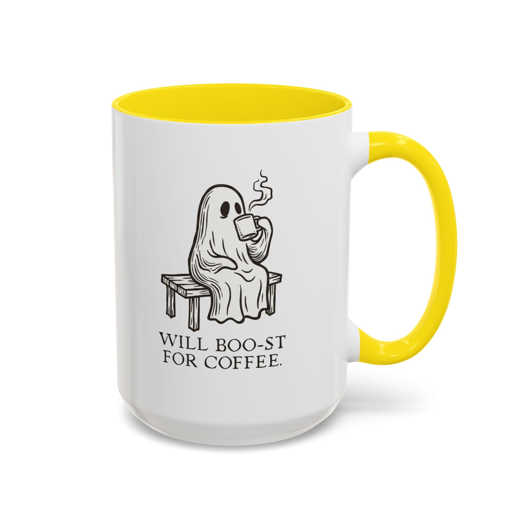 Will Boo-st for Coffee | Accent Mug (11/15oz)