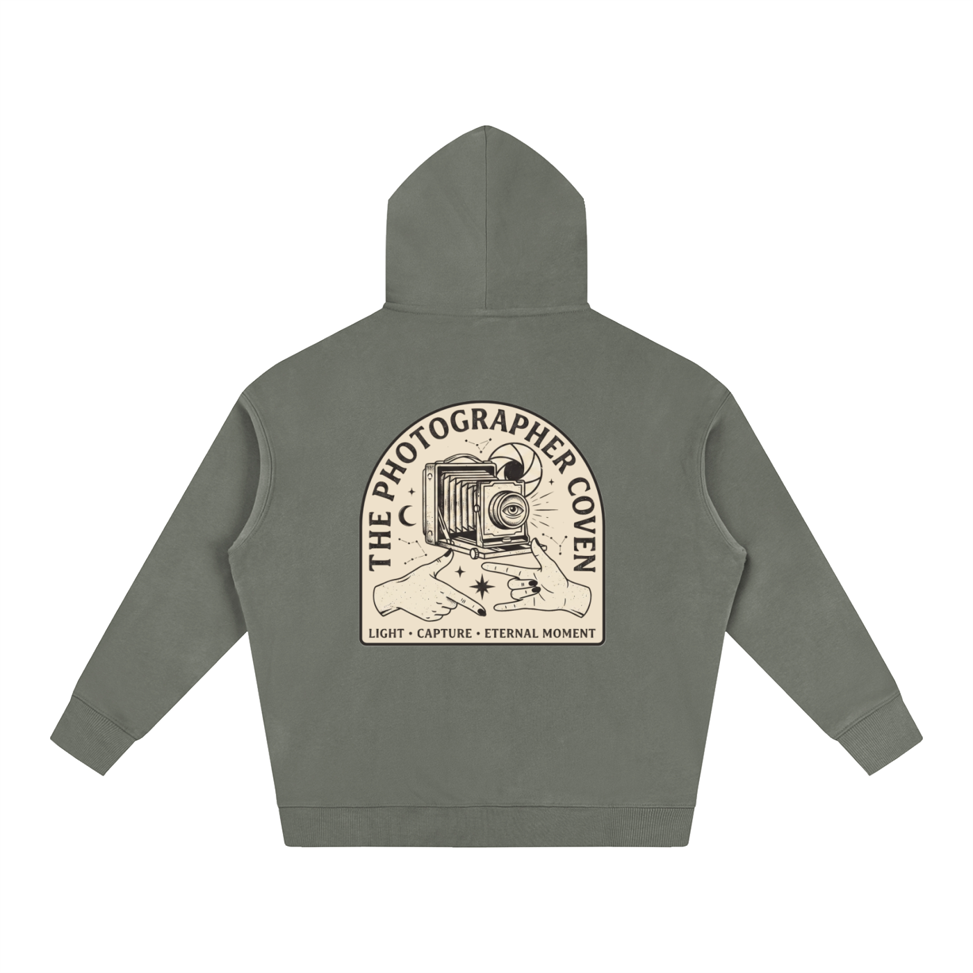 The Photographer Coven | Oversized Fleeced Hoodie