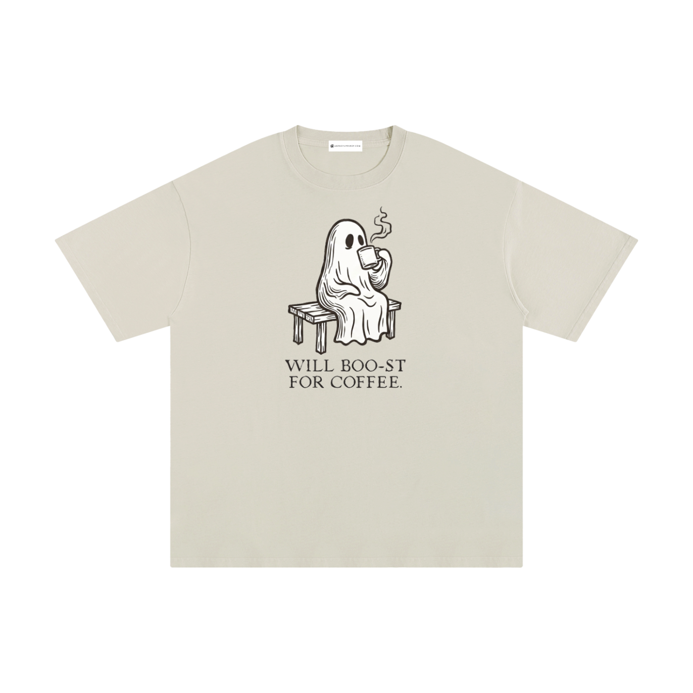 Will Boo-st for Coffee | Unisex Pure Cotton T-Shirt