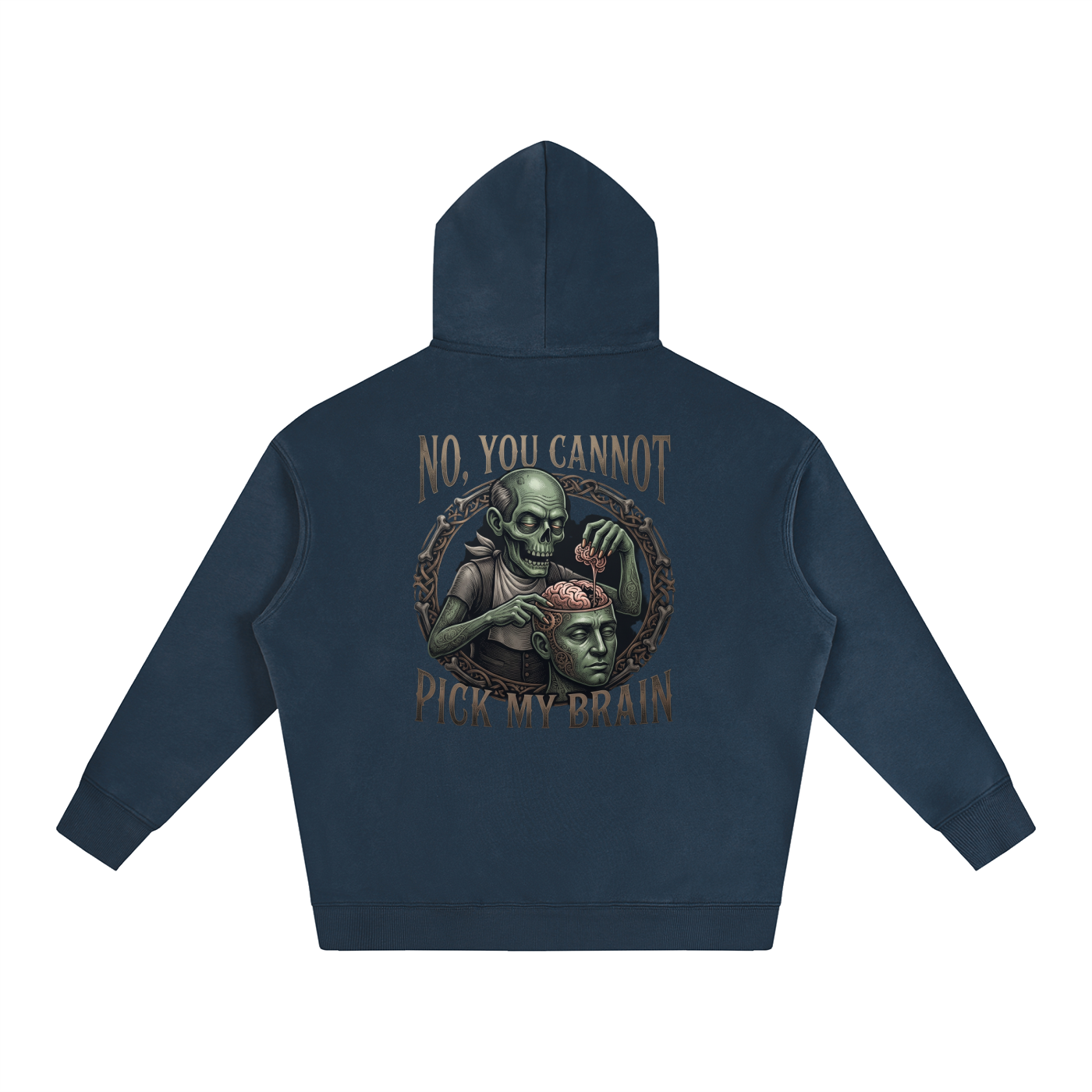 You Cannot Pick My Brain | Oversize Fleeced Hoodie