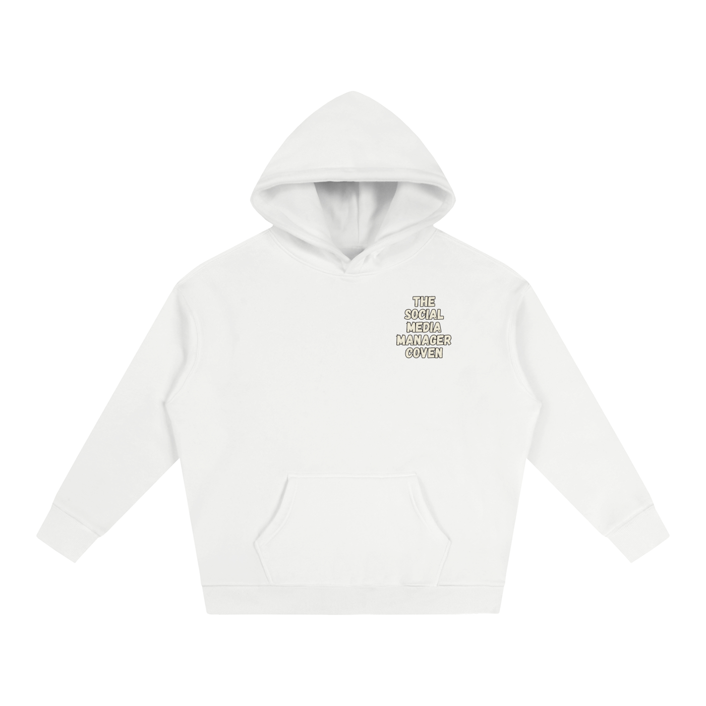 The Social Media Coven | Oversized Fleeced Hoodie