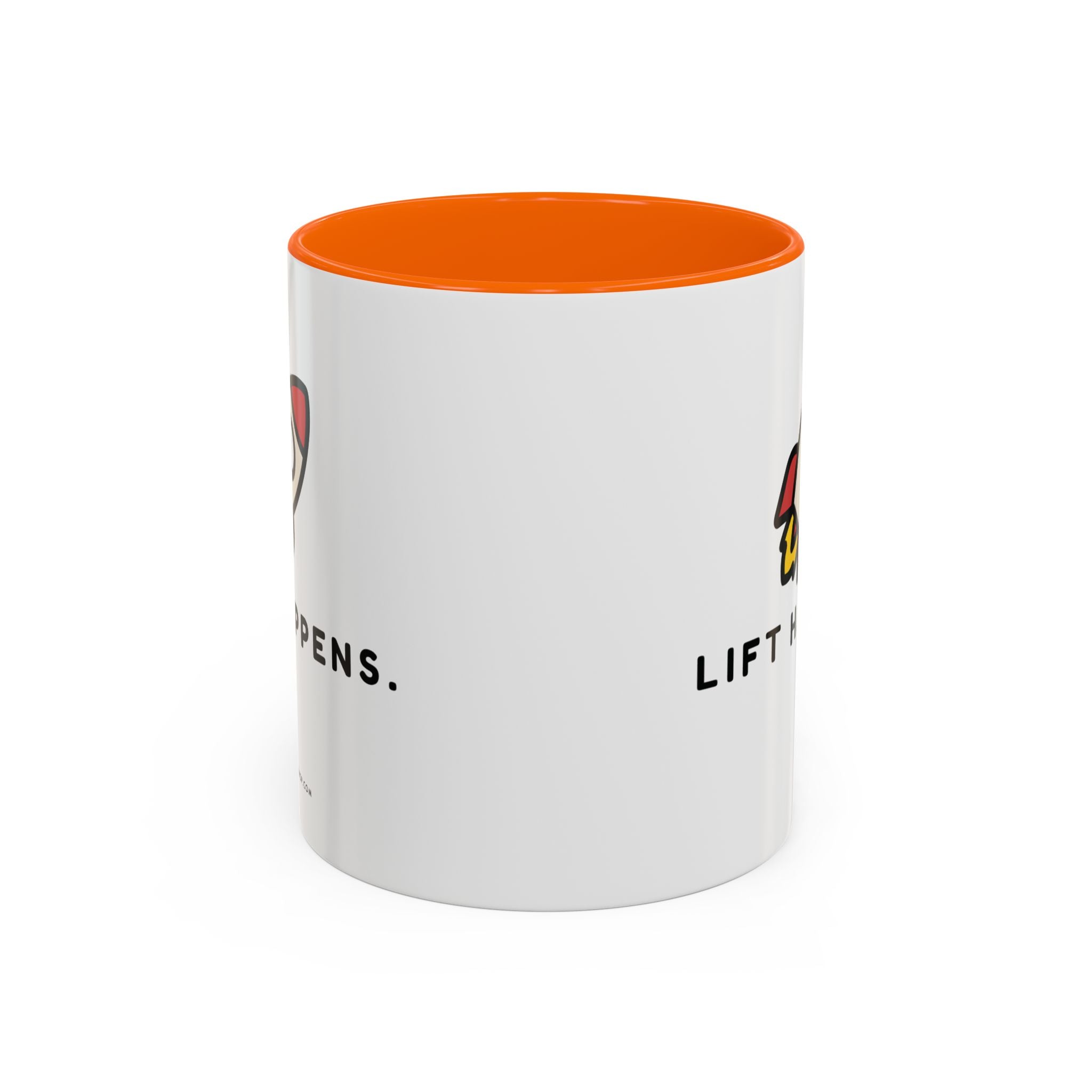 Lift Happens | Accent Coffee Mug (11, 15oz)
