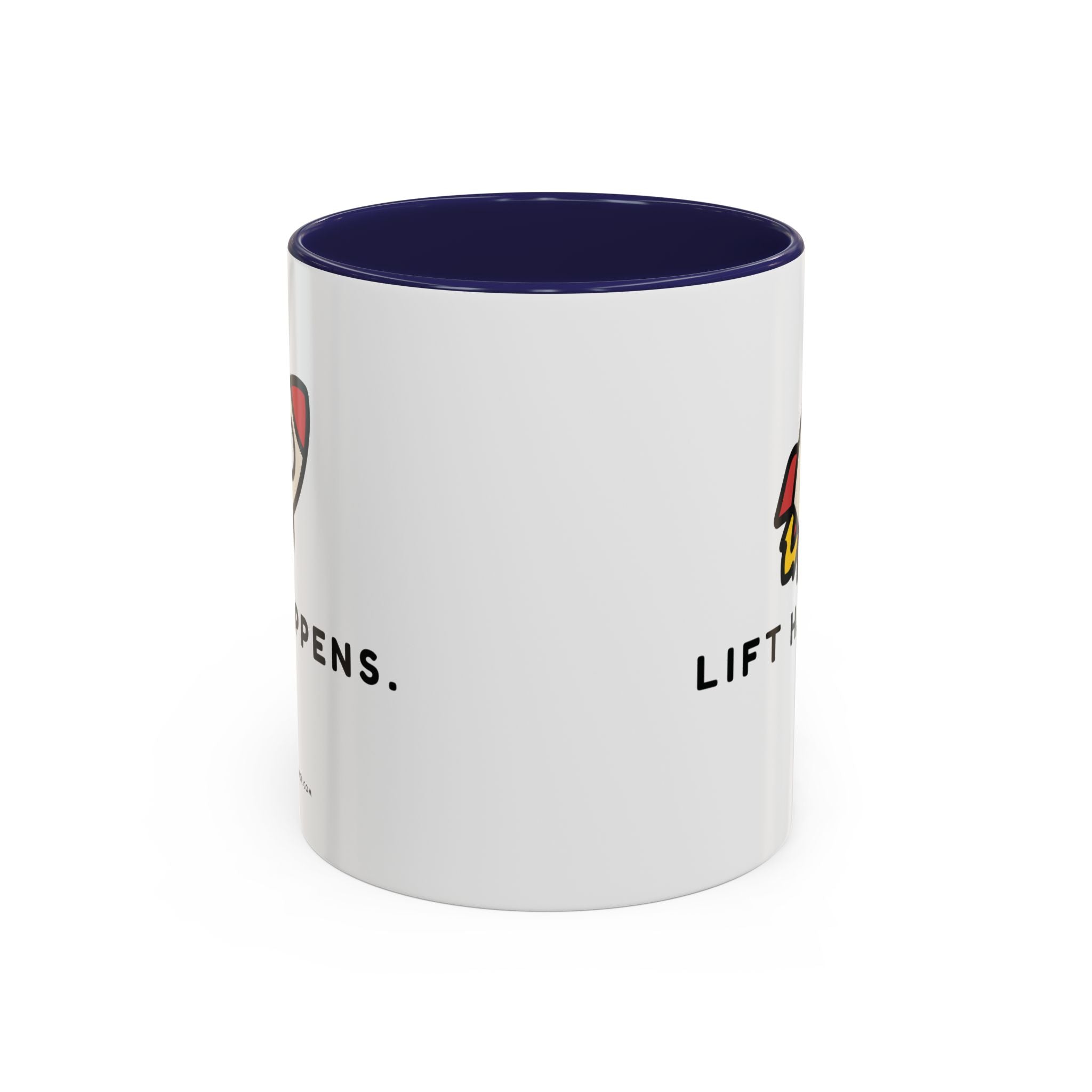Lift Happens | Accent Coffee Mug (11, 15oz)