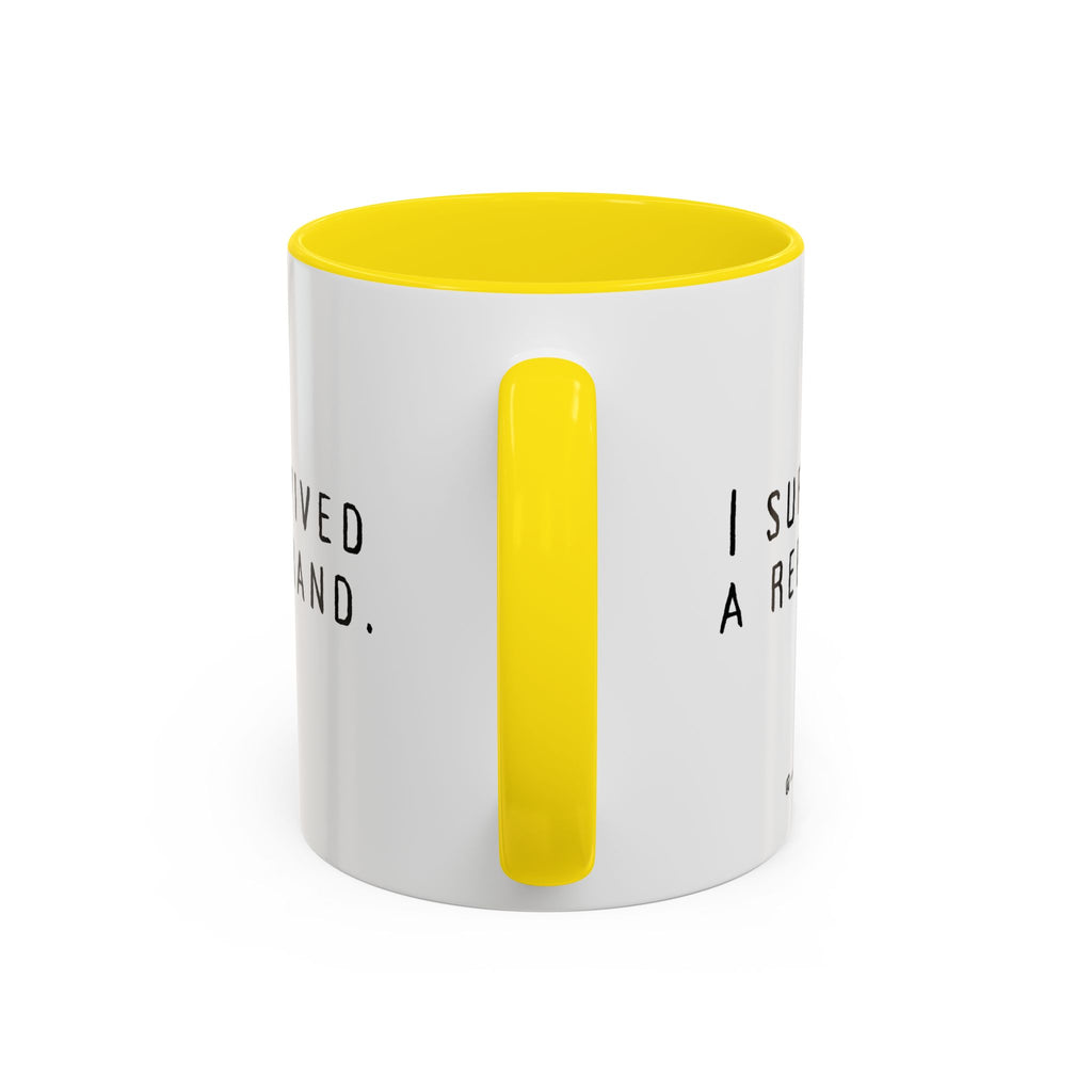 I Survived A Rebrand | Accent Coffee Mug (11, 15oz)