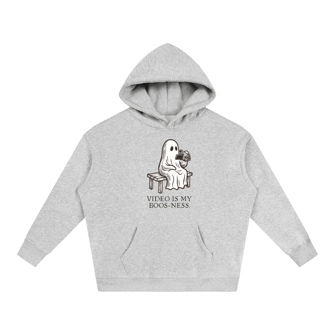 Video is My Boos-ness | Oversize Fleeced Hoodie