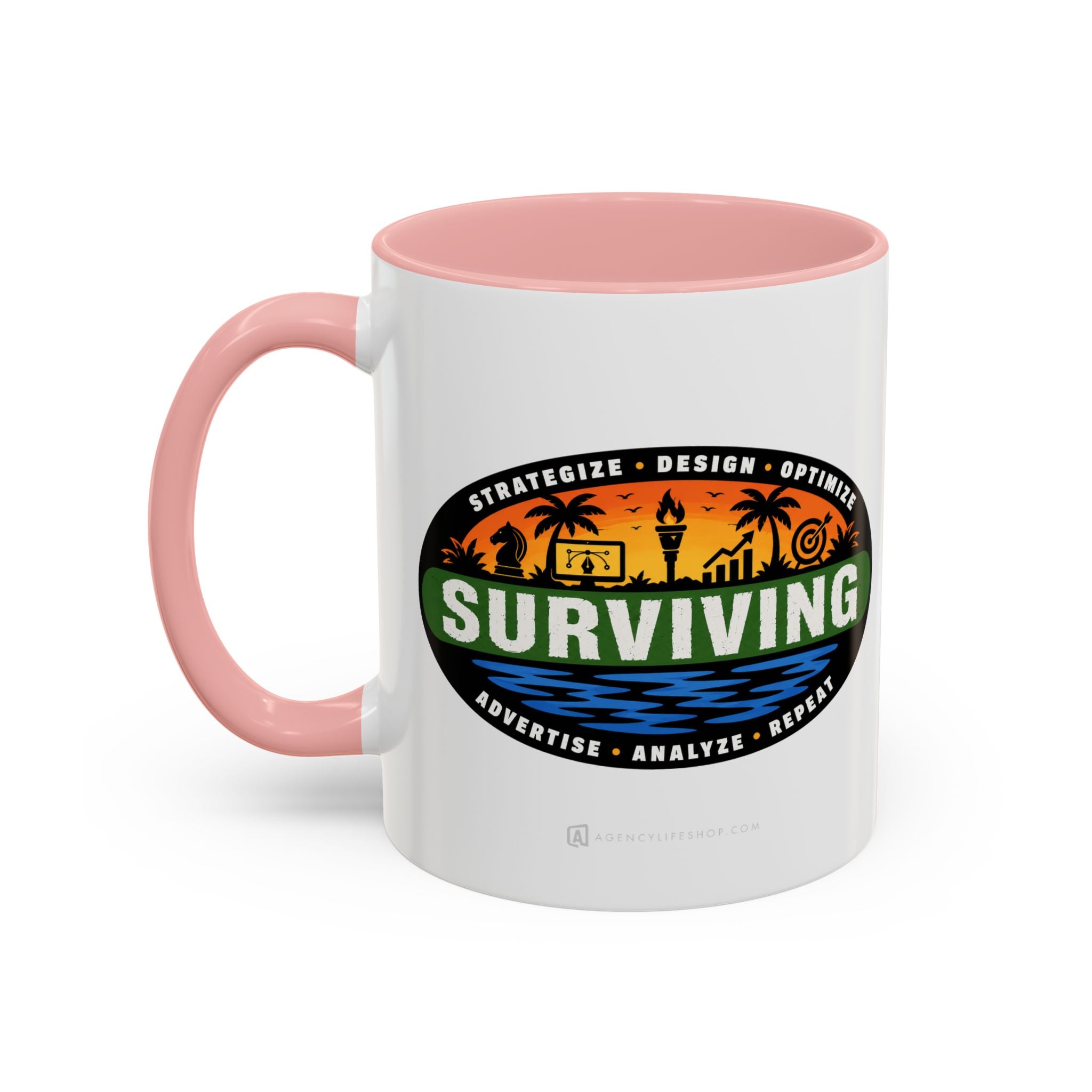 Surviving in Marketing | Coffee Mug