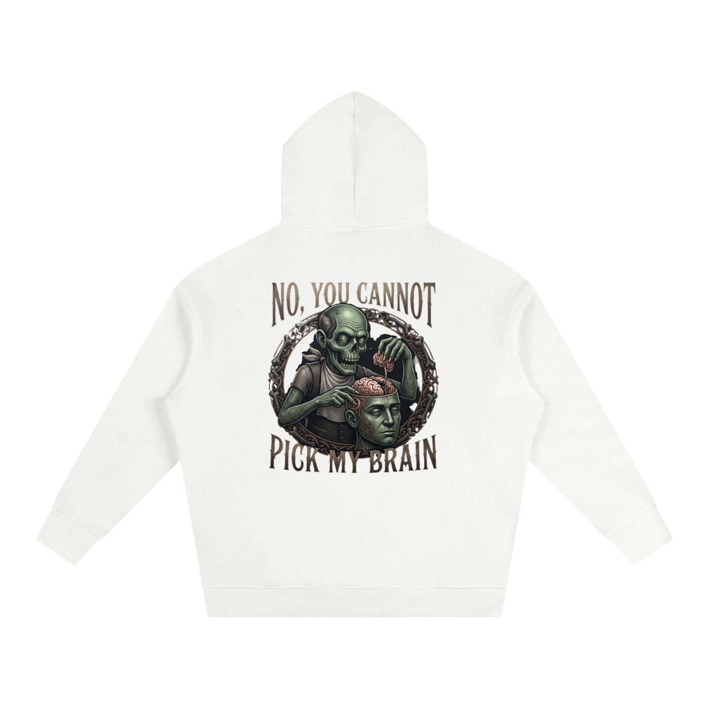 You Cannot Pick My Brain | Oversize Fleeced Hoodie